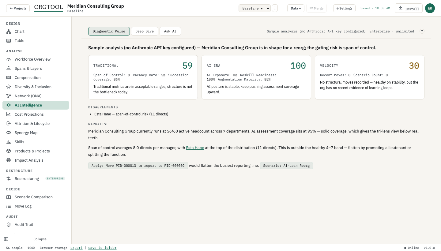 AI role analyzer
